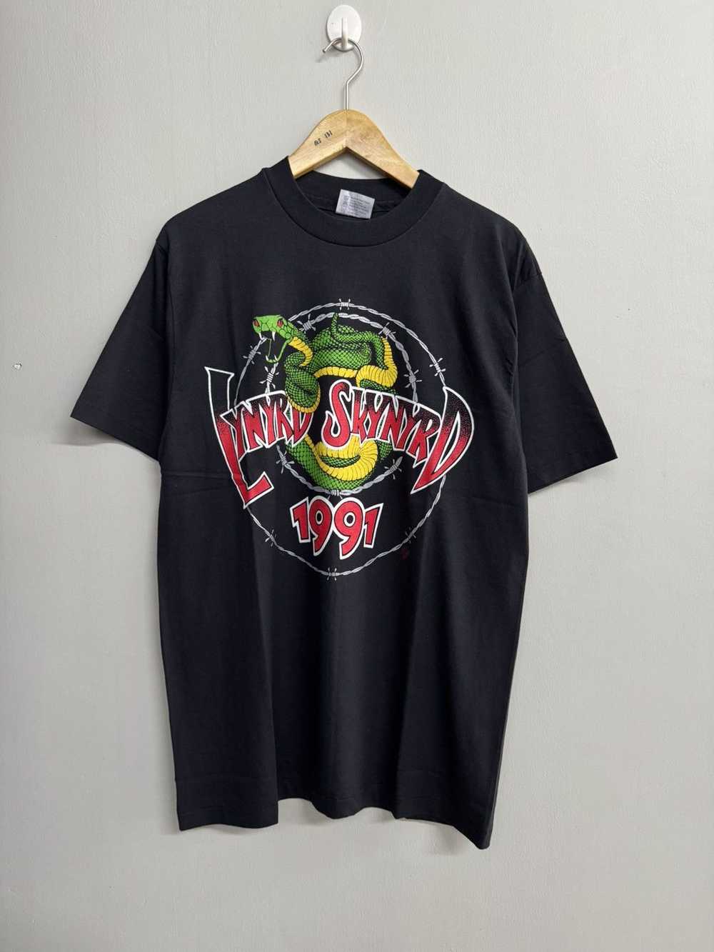 Band Tees × Rock Band × Vintage VINTAGE 1991 LYNY… - image 1