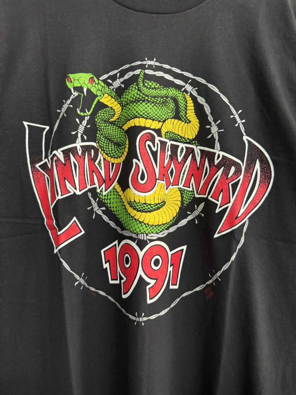 Band Tees × Rock Band × Vintage VINTAGE 1991 LYNY… - image 2