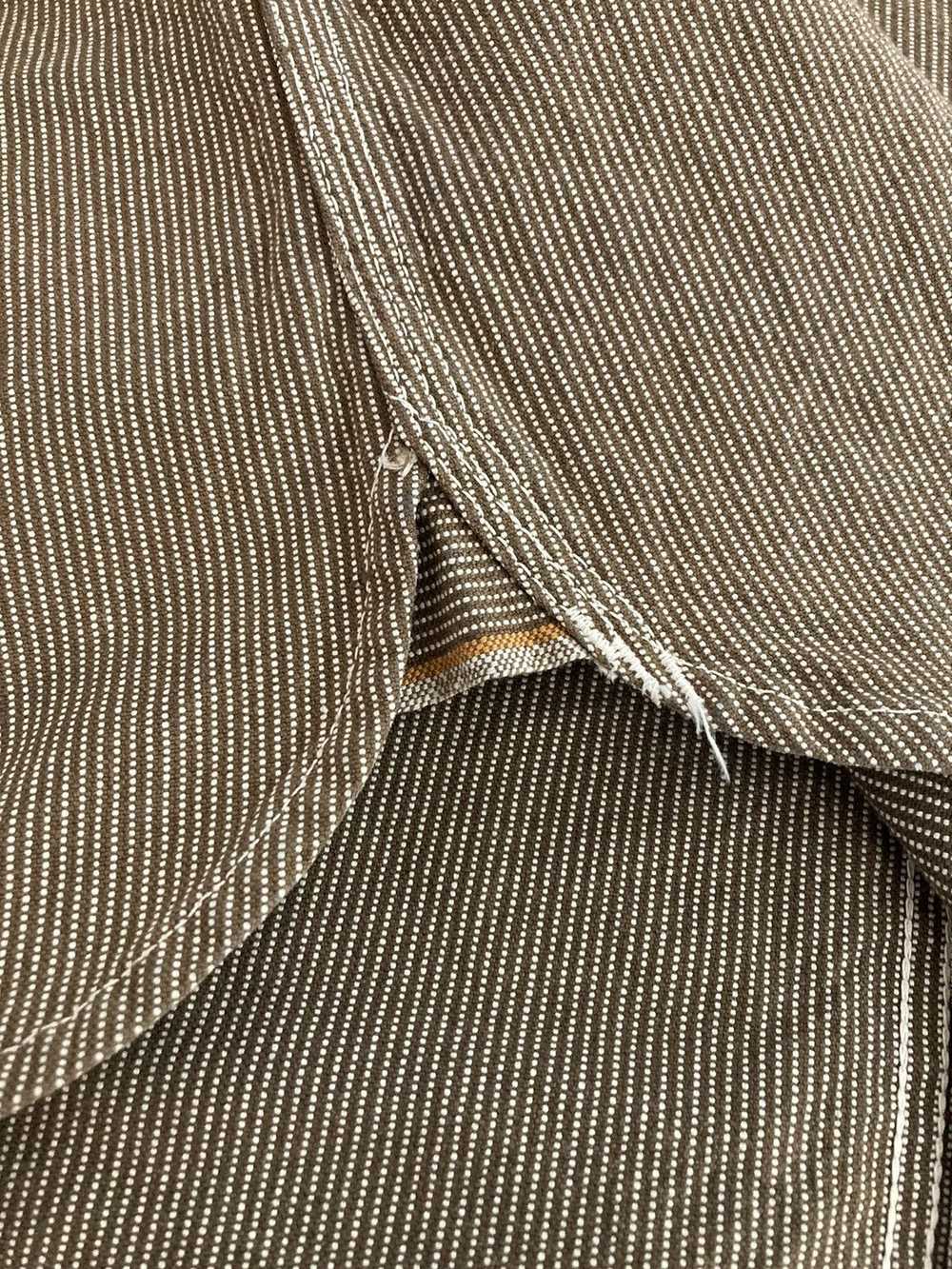 The Flat Head Hickory Stripe Work Shirt - image 5