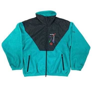 Canada × Usa Olympics × Vintage Blue Fleece 1997 … - image 1