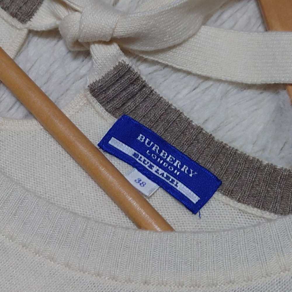 【Rare】Burberry Blue Label Knit One-piece Cashmere… - image 2