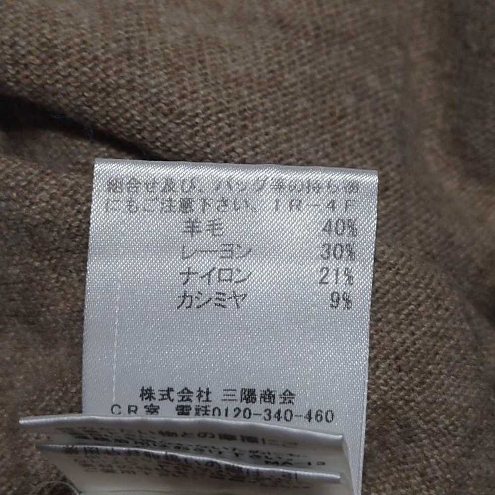 【Rare】Burberry Blue Label Knit One-piece Cashmere… - image 7