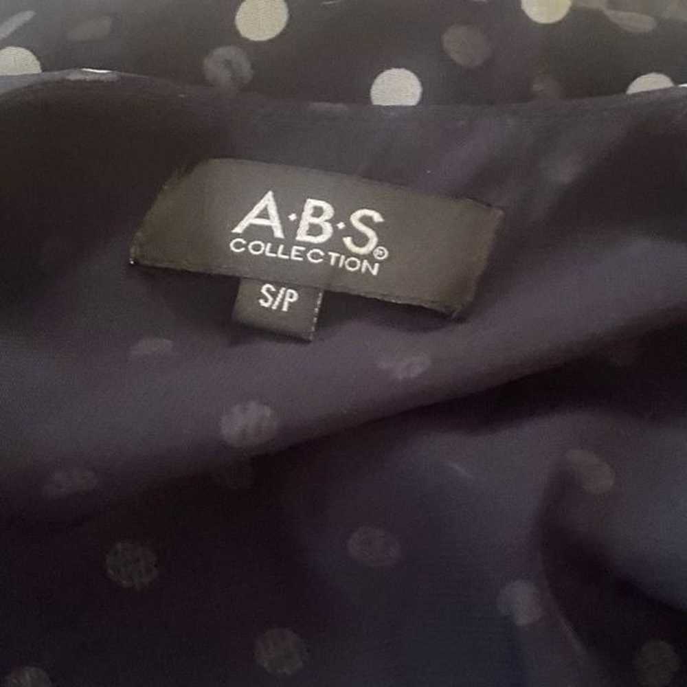 ABS Collection Allen B. Schwartz Polkadot Wrap dr… - image 4