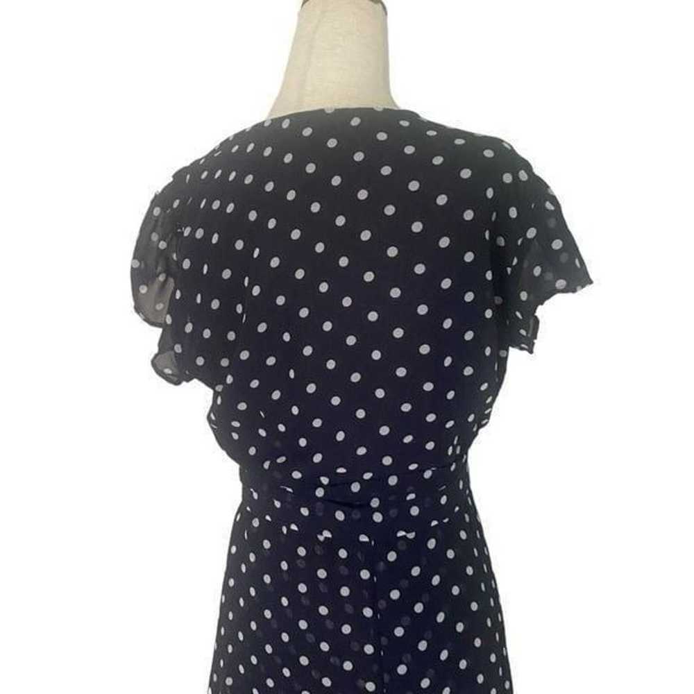 ABS Collection Allen B. Schwartz Polkadot Wrap dr… - image 7