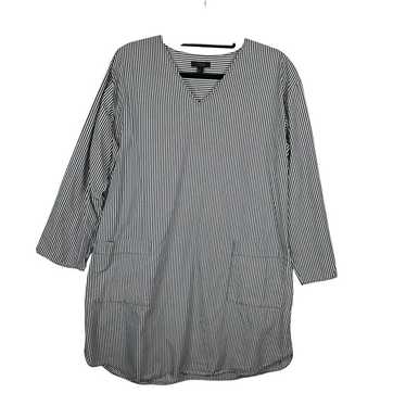 COS Oversized Women’s Cotton Shirt Dress Striped … - image 1