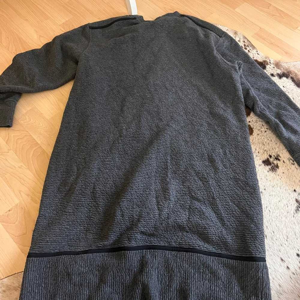 LULULEMON On Repeat Dress Heathered Grey Size 12 - image 6