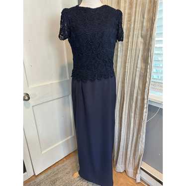 Large 'Vintage' After Dark blue dress