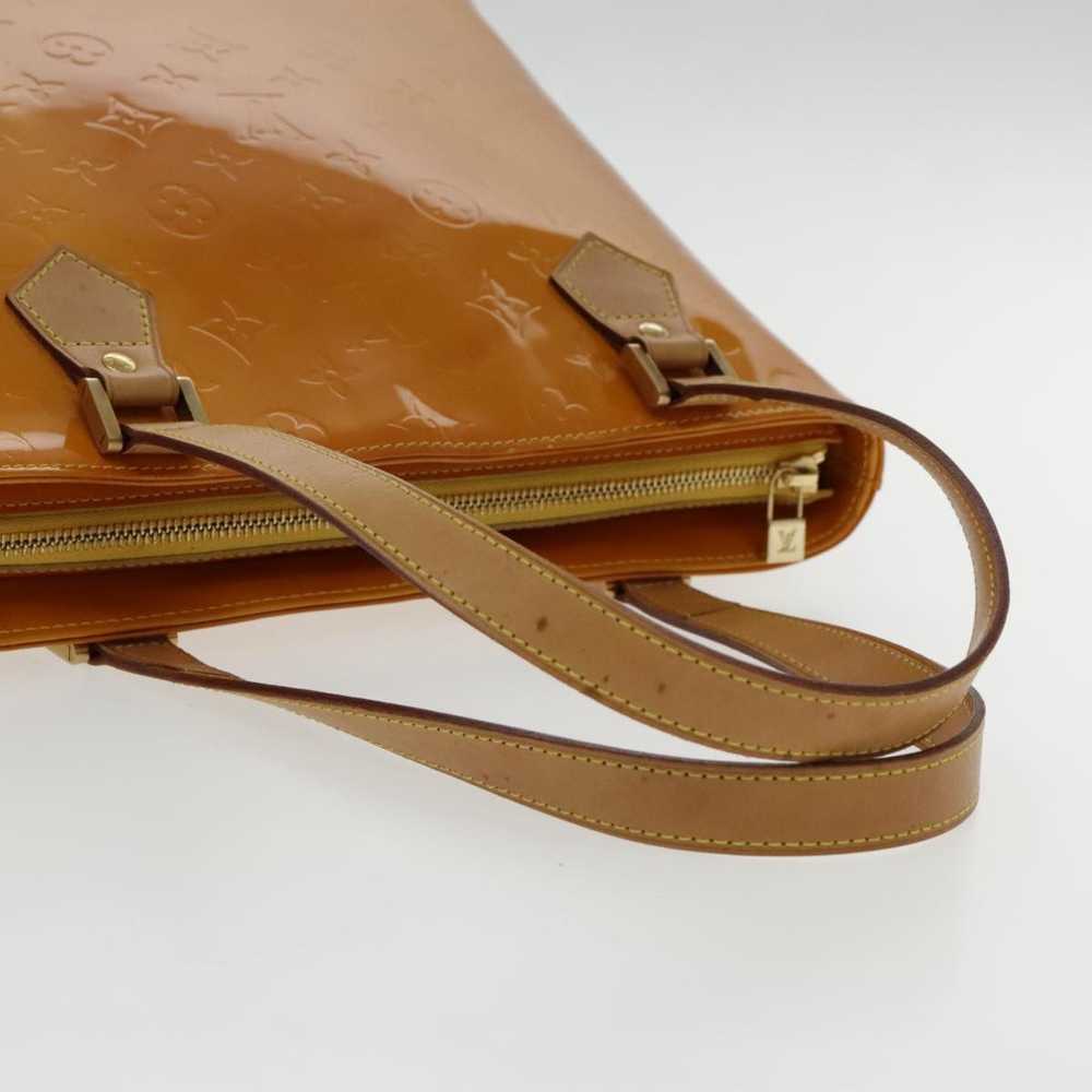 Louis Vuitton Houston Brown Patent Leather Handba… - image 4