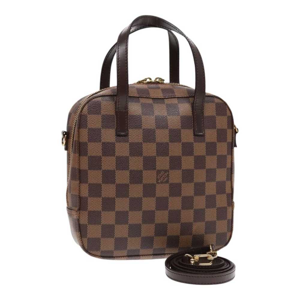 Louis Vuitton Spontini Brown Canvas Handbag (Pre-… - image 1