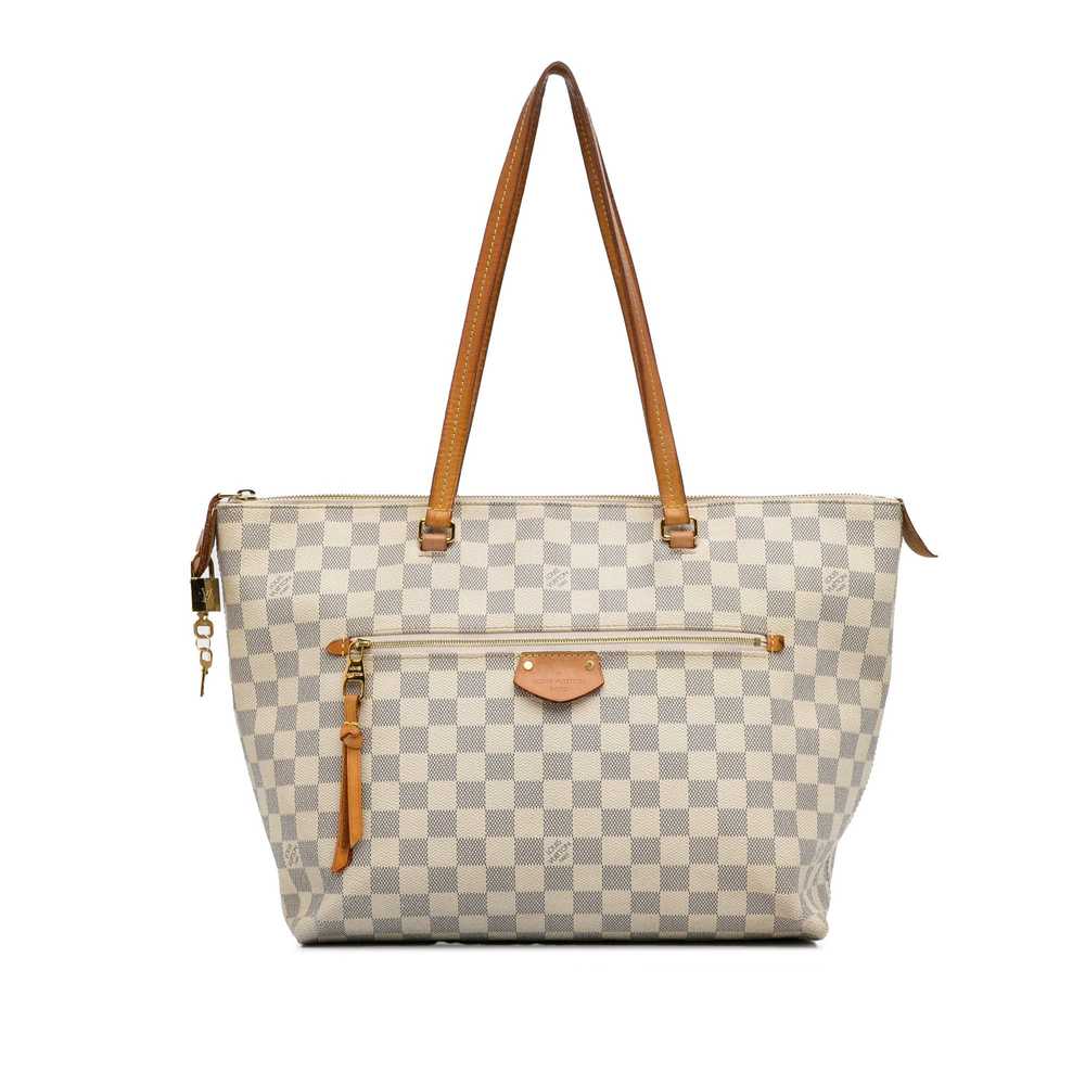 Louis Vuitton Louis Vuitton Damier Azur Iena MM W… - image 1