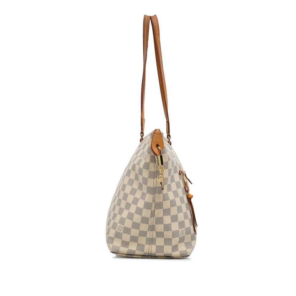 Louis Vuitton Louis Vuitton Damier Azur Iena MM W… - image 3