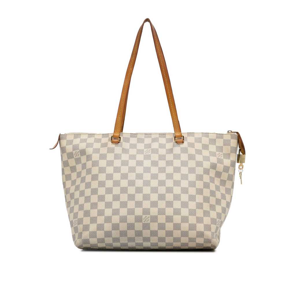 Louis Vuitton Louis Vuitton Damier Azur Iena MM W… - image 4