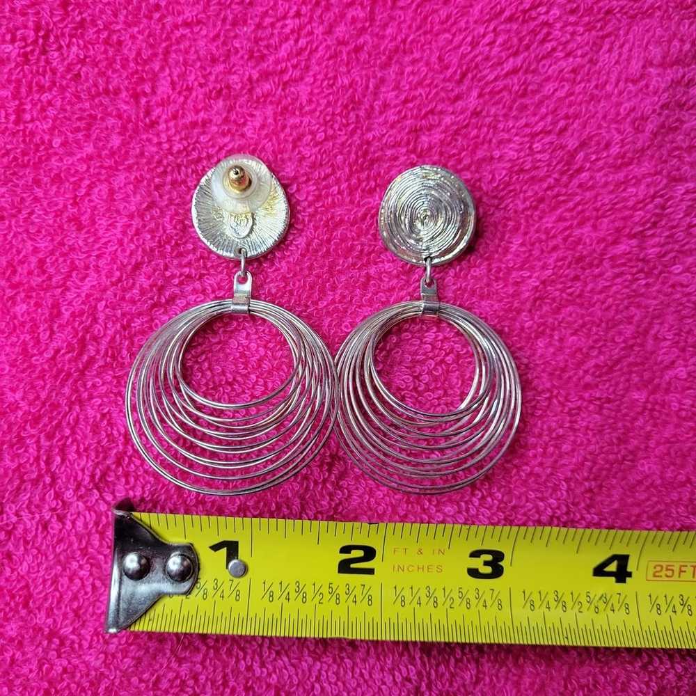 Premier Designs Jewelry Silver Earrings - image 6