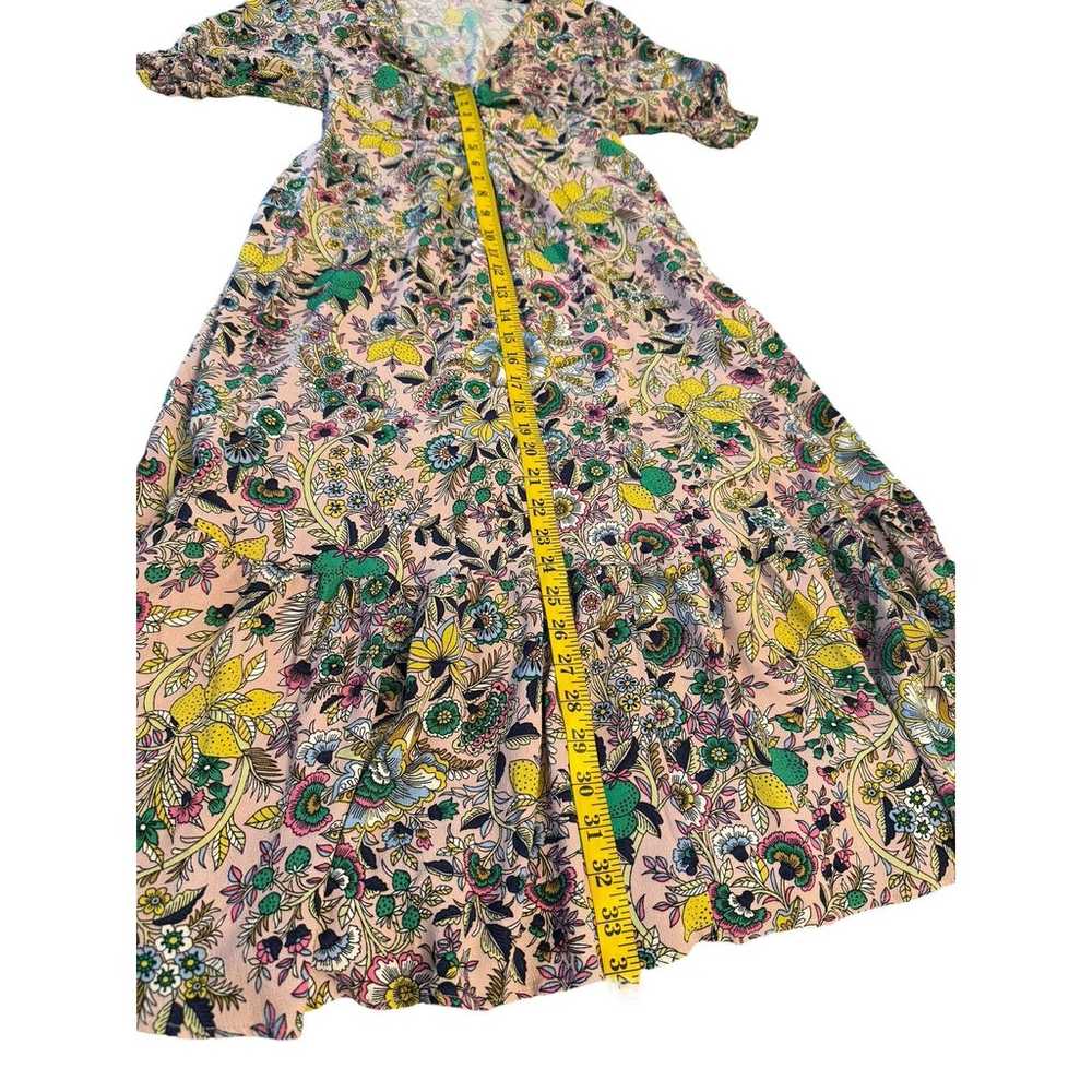 Boden Midi Tea Dress - Milkshake, Tropic Meadow  … - image 9