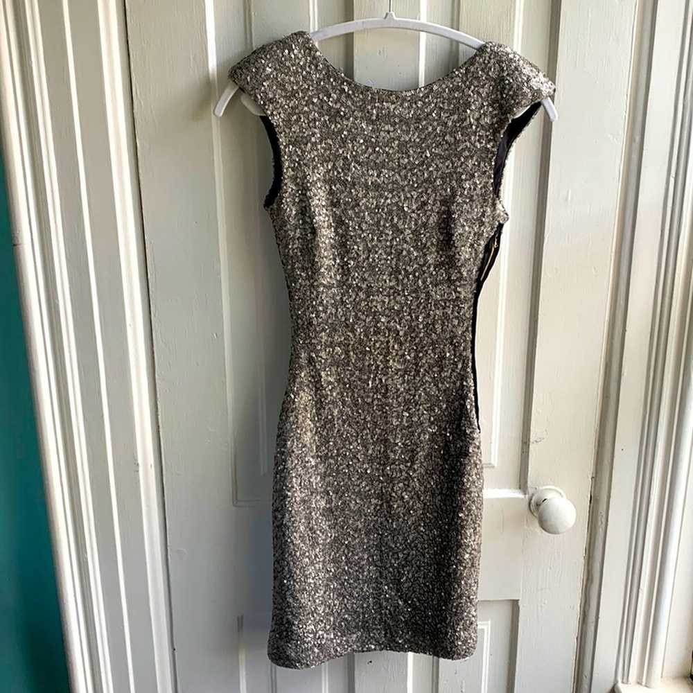 Zara Sequin Open Back Mini Dress - image 1