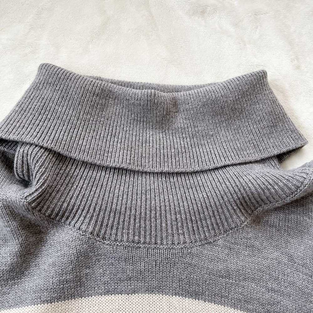 Italiya Logo Turtle Neck Knit Dress - image 2