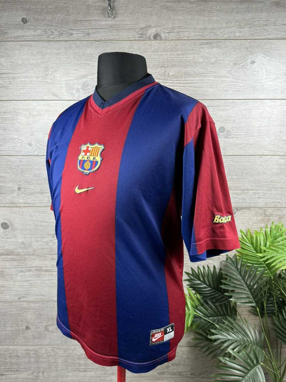 F.C. Barcelona × Nike × Soccer Jersey Nike Origin… - image 1