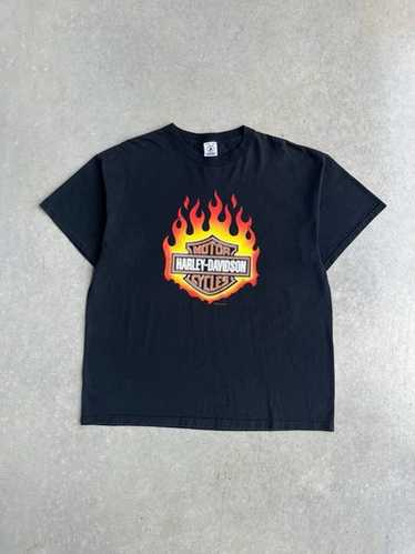 90s) harley davidson flame - Gem