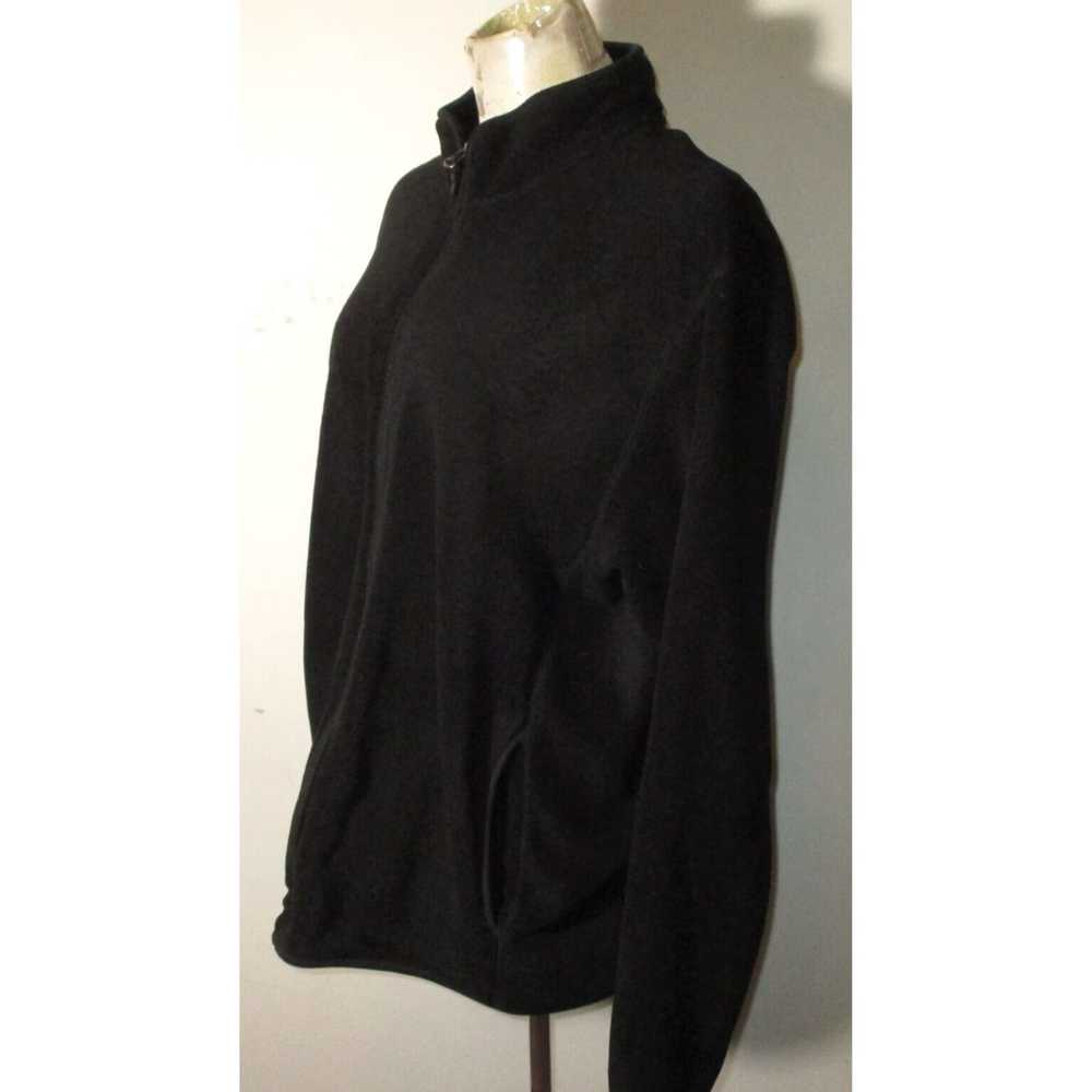 Uniqlo Luxurious Black Full Zip Fleece Jacket for… - image 4