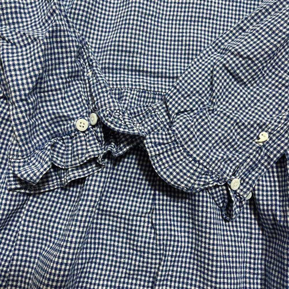 45rpm Gingham Check Tunic Dress Blouse - image 7