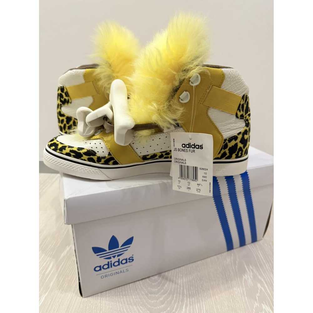 Jeremy Scott Pour Adidas Leather high trainers - image 8