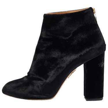 Charlotte Olympia Velvet boots