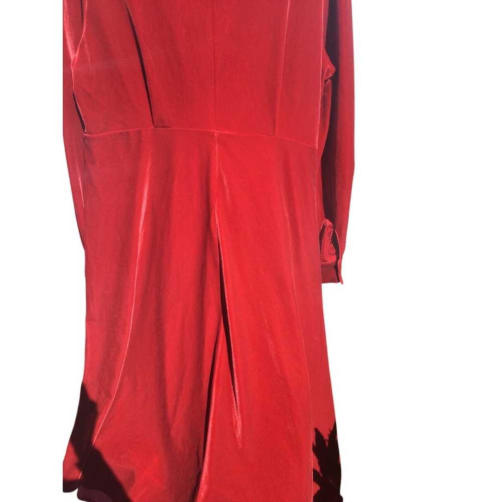 Soft Surroundings velvet Midi dress womens 18 NEW… - image 11