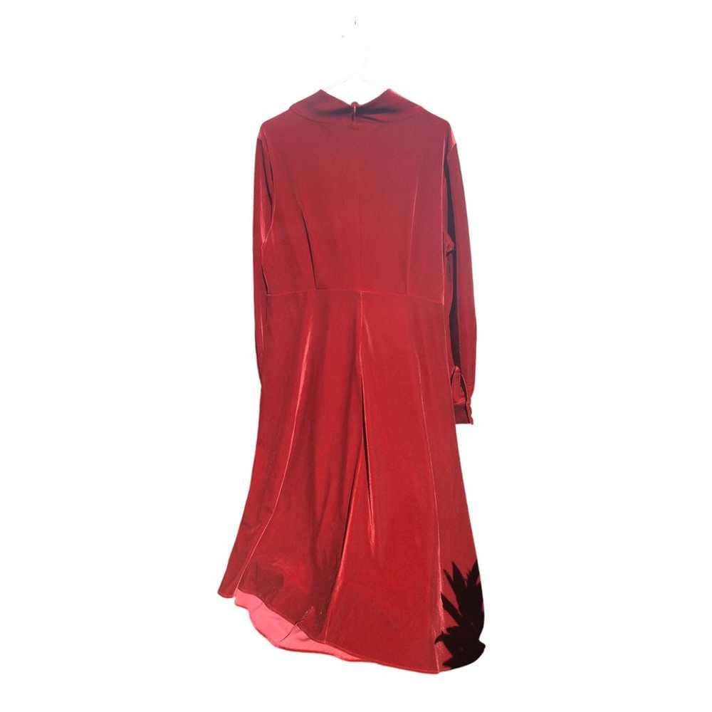 Soft Surroundings velvet Midi dress womens 18 NEW… - image 7