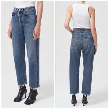 Agolde AGOLDE 90’s Crop Jean Oblique Wash