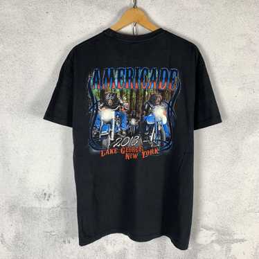 Harley Davidson × Streetwear Americade 2013 Tshirt - image 1