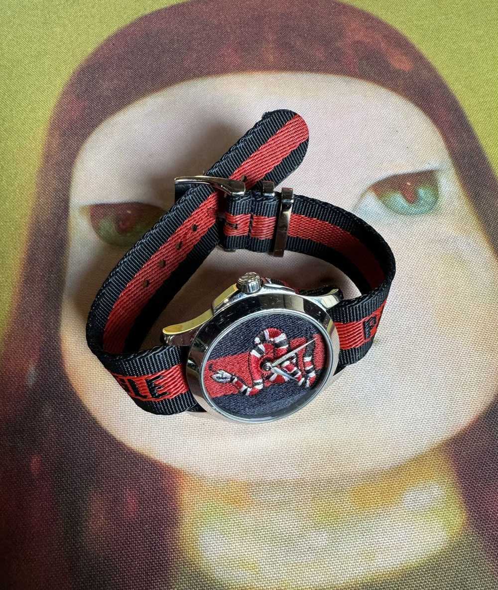 Gucci GUCCI G “TIMELESS” SNAKE WATCH - image 1