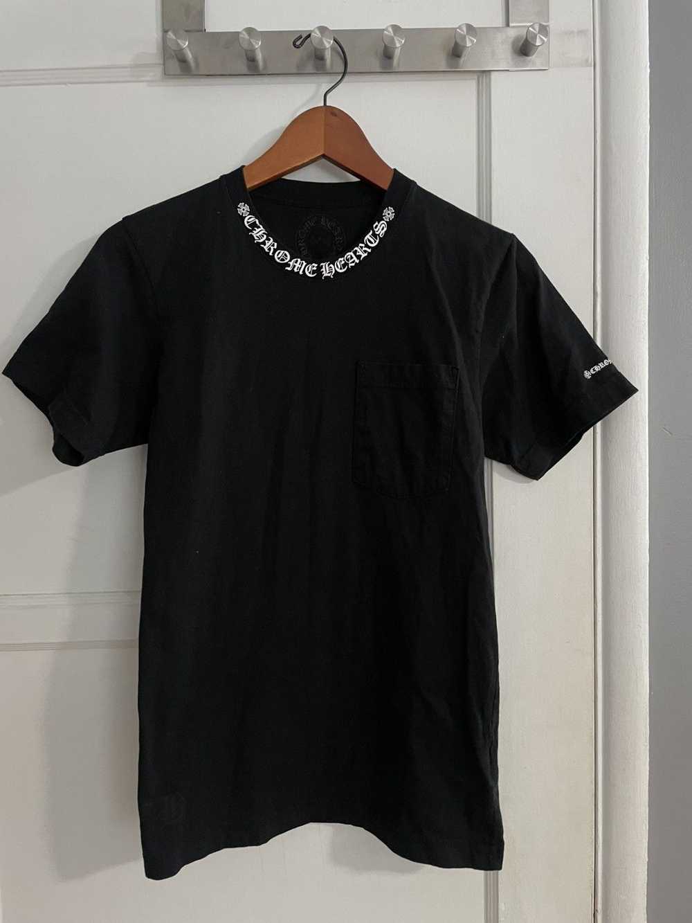 Chrome Hearts Chrome Hearts Neck logo Pocket Tee - image 1