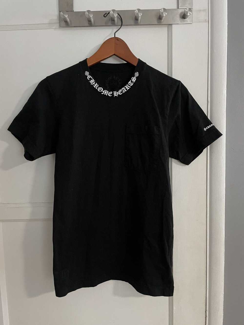 Chrome Hearts Chrome Hearts Neck logo Pocket Tee - image 2