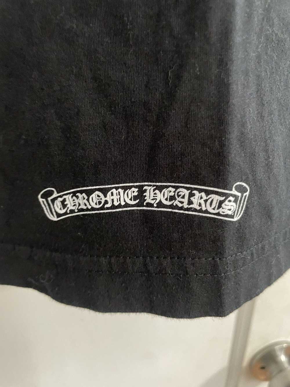 Chrome Hearts Chrome Hearts Neck logo Pocket Tee - image 5