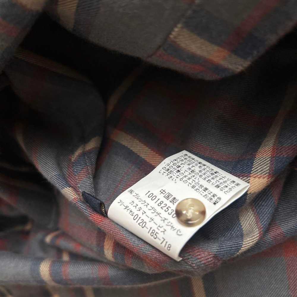 Brooks Brothers One-Piece Band Collar Check - image 6