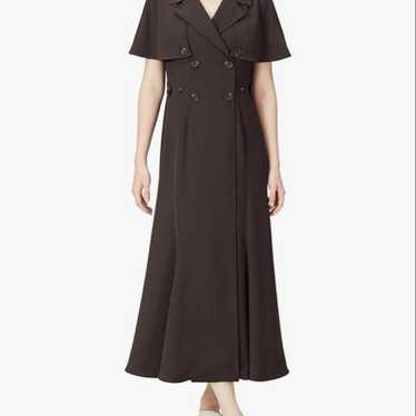 snidel Cape Collar Trench One-piece