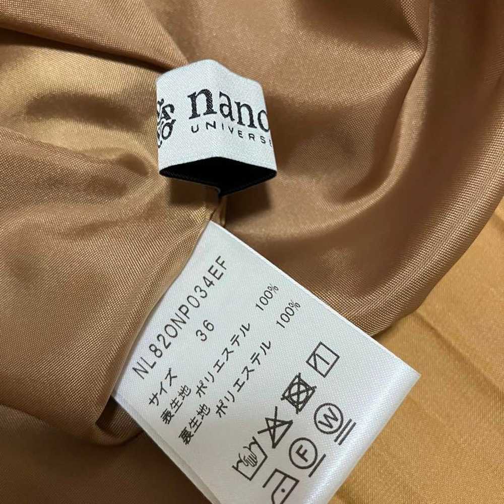 nano・universe Gather Sleeve Pleated One-piece Dre… - image 8