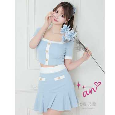 aqua nightdress with S size - image 1