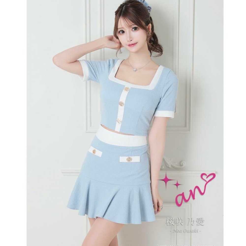 aqua nightdress with S size - image 2