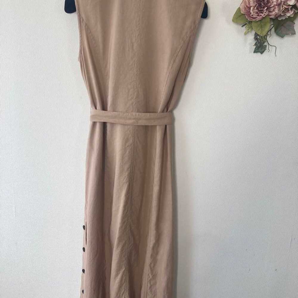 FRAY.ID ❤️ Long One-piece Dress Vest Beige Size 0 - image 3