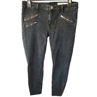 Pistola Pistola Dark Zipper Moto Ankle Skinny Wome