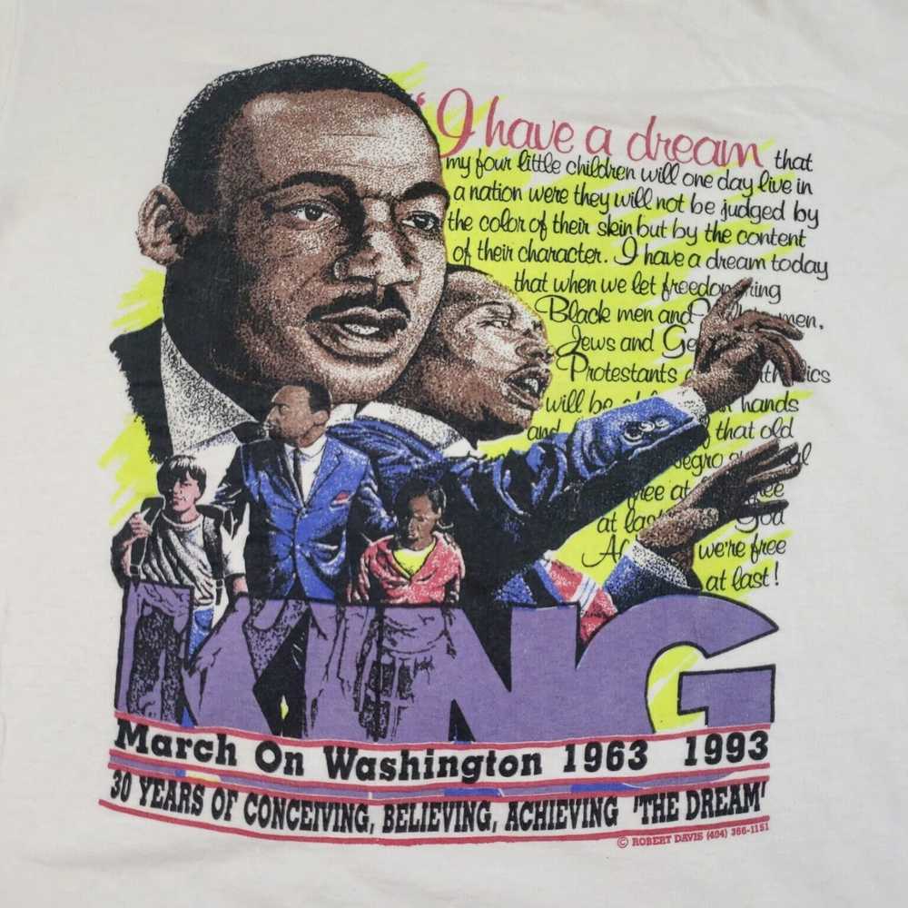 Vintage Authentic 1993 Martin Luther King Junior … - image 5