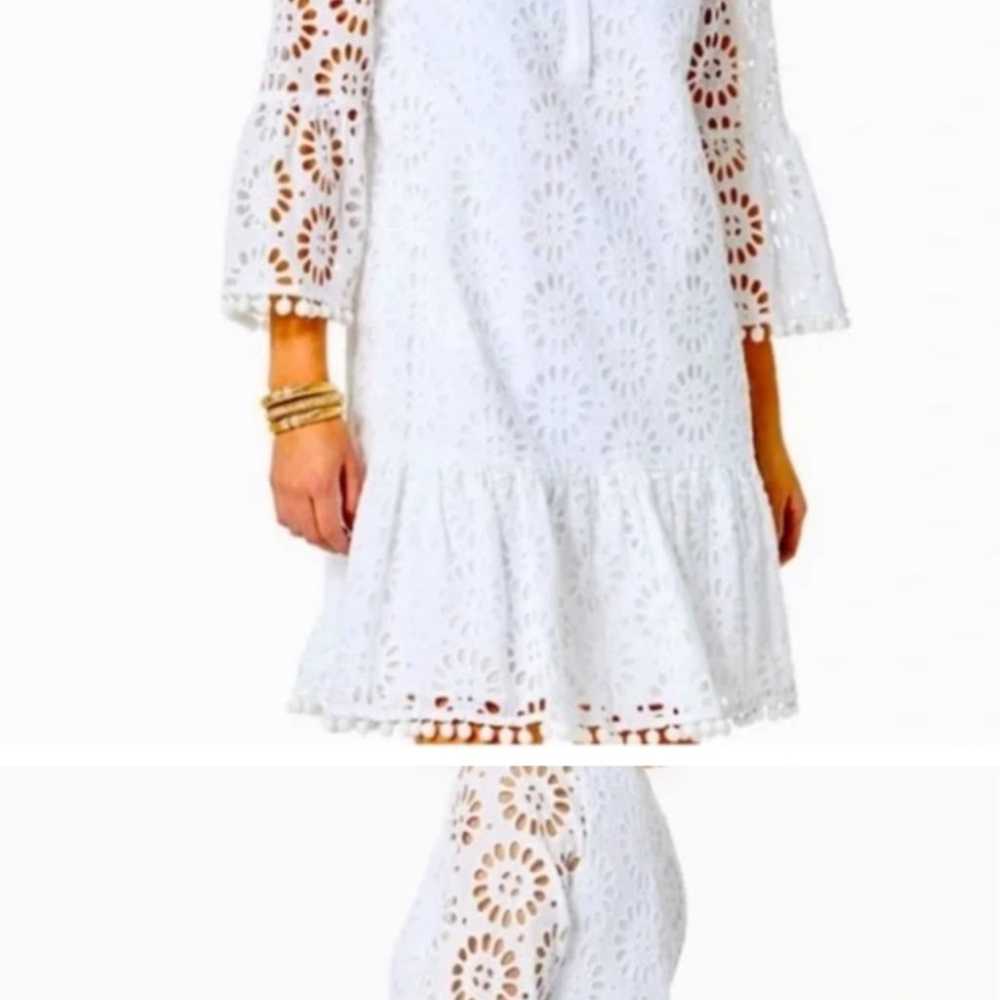 White Lilly Pulitzer Dress in EUC - image 2