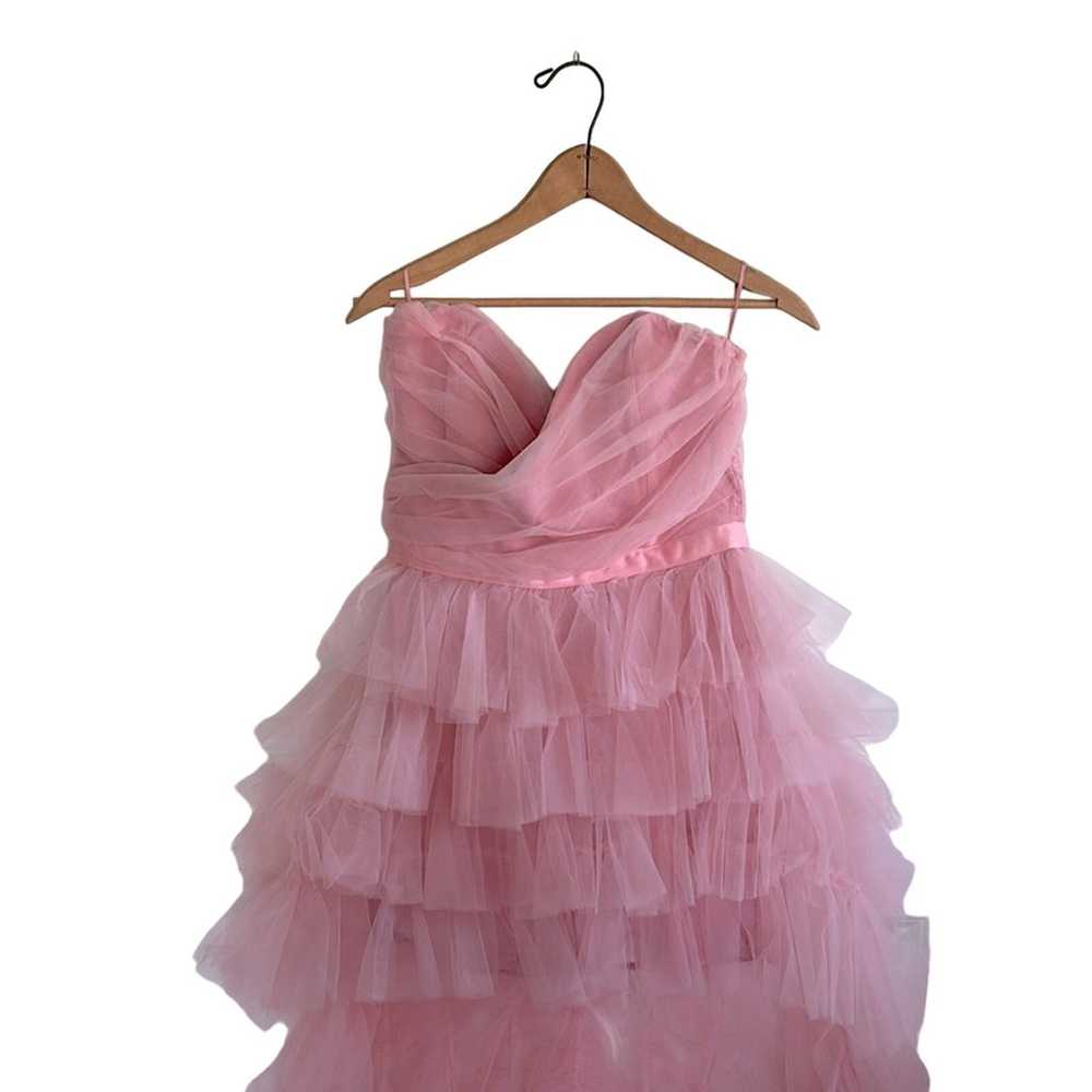 Pippa and Pearl Tulle Mini Dress With Train Forma… - image 4