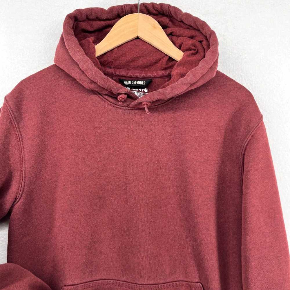 Carhartt Mens Maroon Loose Fit Fleece Pullover Sw… - image 3