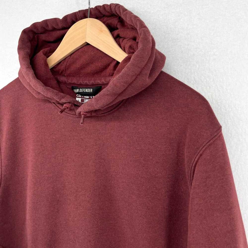 Carhartt Mens Maroon Loose Fit Fleece Pullover Sw… - image 5