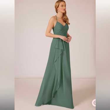 Azazie Dawn Eucalyptus Green Bridesmaid Dress