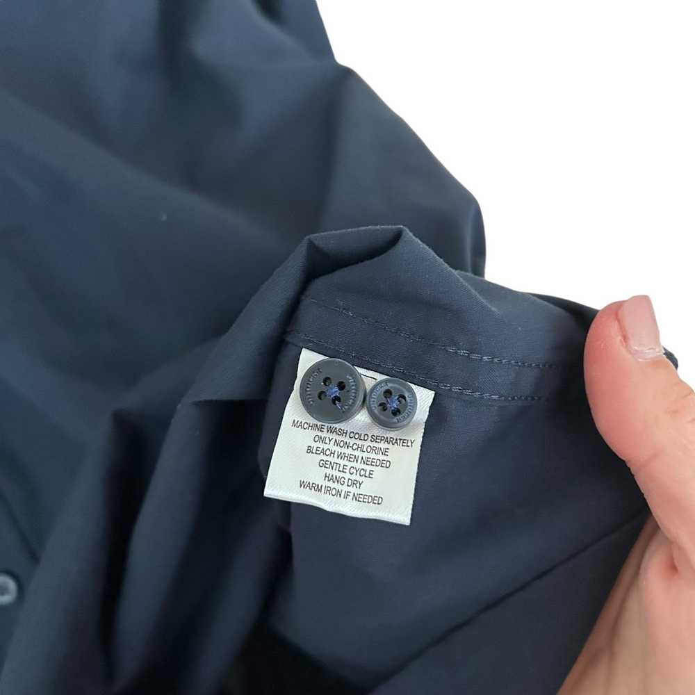 UNTUCKit Untuckit Navy Blue Long Sleeve Button Do… - image 3