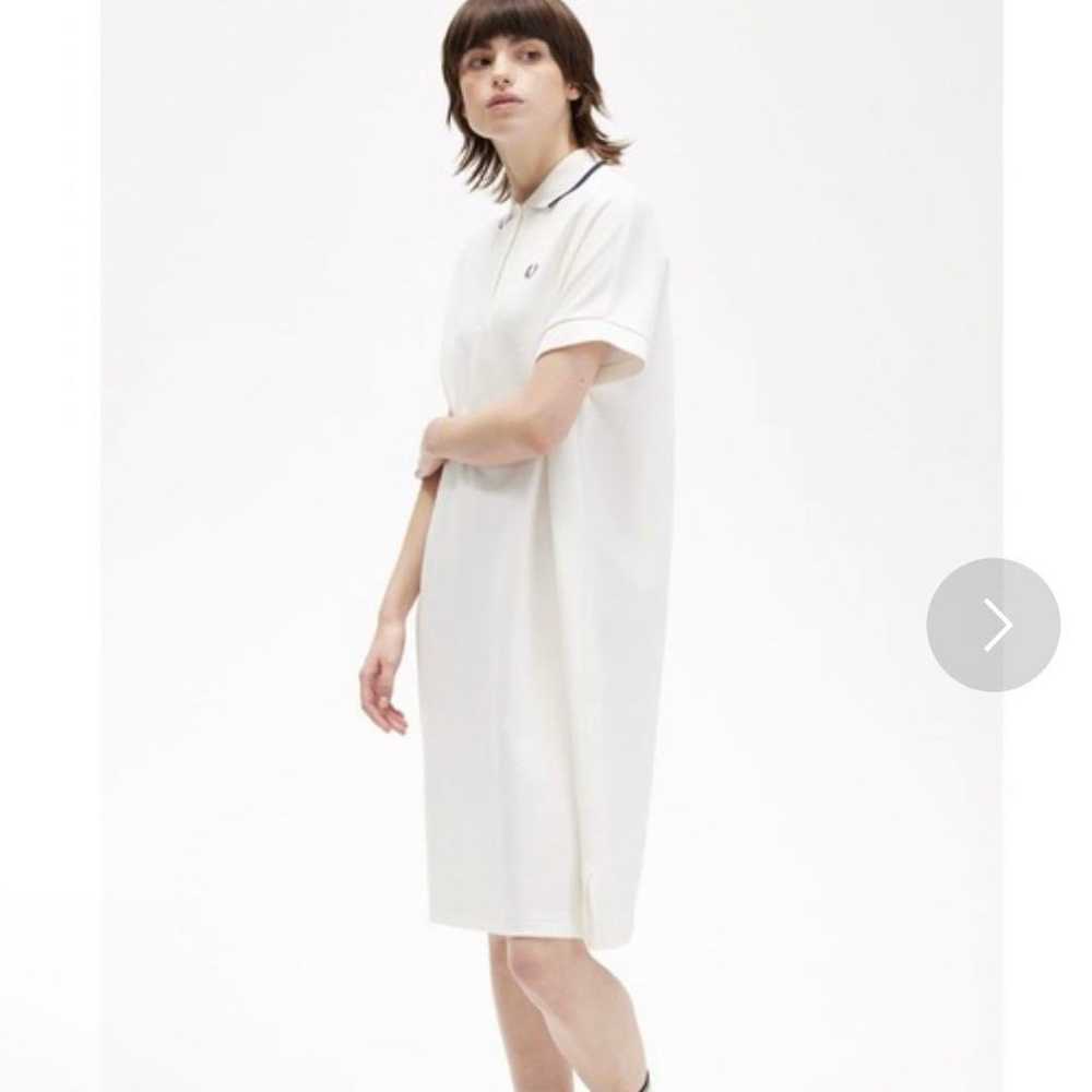 Fred Perry tipped piqué dress - image 1