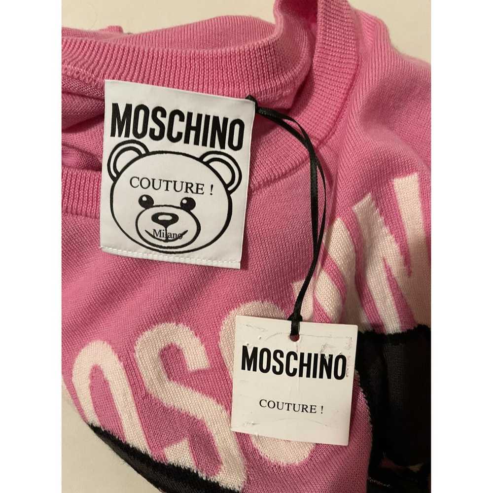 Moschino Wool mid-length dress - image 2